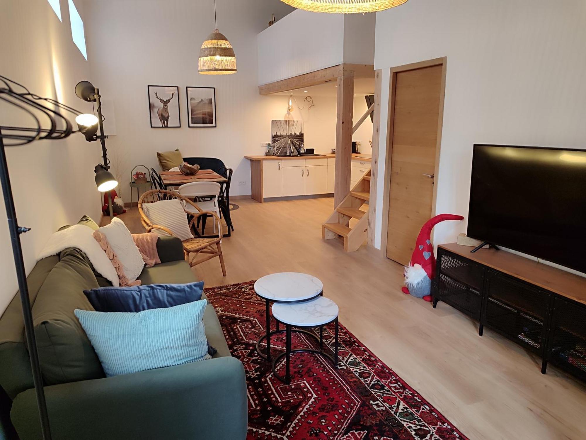 Апартаменты Le Chaleureux Loft 1 Minute Du Tram Линголшем Экстерьер фото